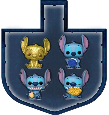 Figurine Funko Pop Lilo et Stitch [Disney] Joyeux Hanukkah Pocket - Pack
