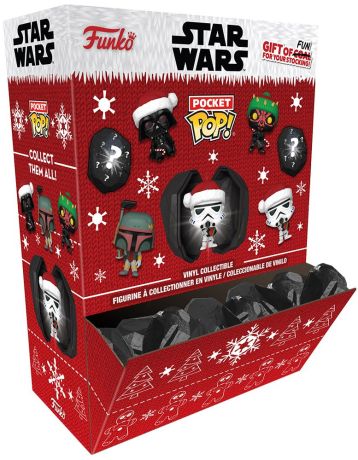 Figurine Funko Pop Star Wars : Noël Pocket Pop Mystère