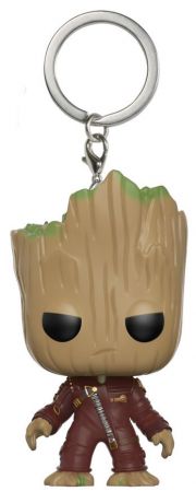 Figurine Funko Pop Les Gardiens de la Galaxie 2 [Marvel] Groot - Porte-clés