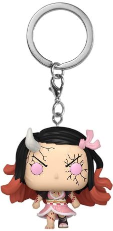 Figurine Funko Pop Demon Slayer Nezuko Kamado (Forme Démon) - Porte-clés