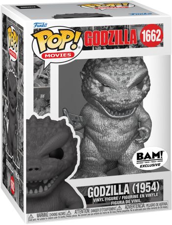Figurine Funko Pop Godzilla  #1662 Godzilla (1954) - Argent