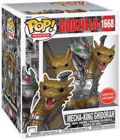 Figurine Funko Pop Godzilla  #1668 Mecha-King Ghidora - 15 cm