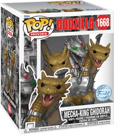 Figurine Funko Pop Godzilla  #1668 Mecha-King Ghidora - 15 cm
