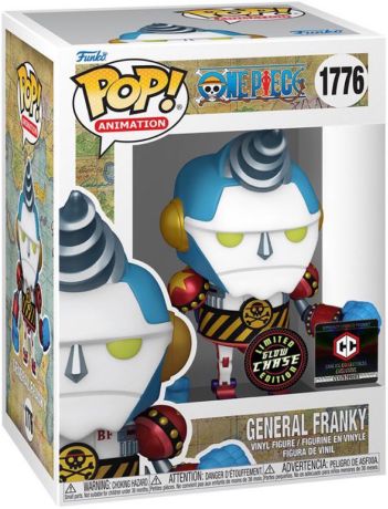 Figurine Funko Pop One Piece #1776 General Franky - Glow in the Dark [Chase]