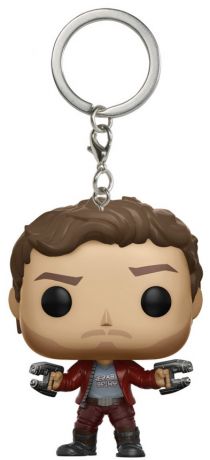 Figurine Funko Pop Les Gardiens de la Galaxie 2 [Marvel] Star-Lord - Porte-clés