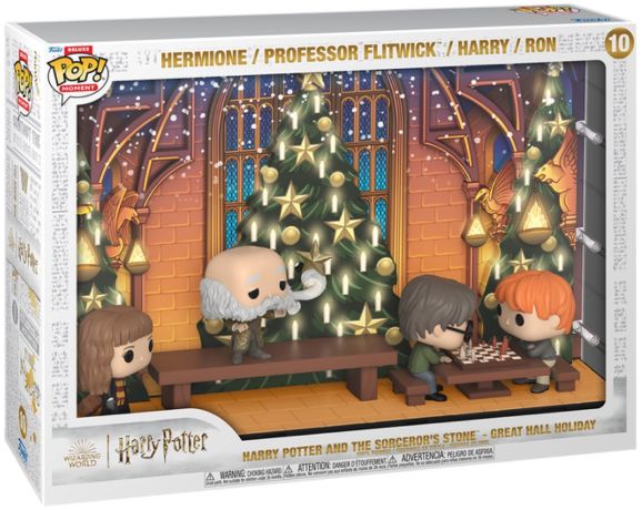 Figurine Funko Pop Harry Potter #10 Harry Potter and the Sorceror's Stone - Great Hall Holiday - Moment Deluxe