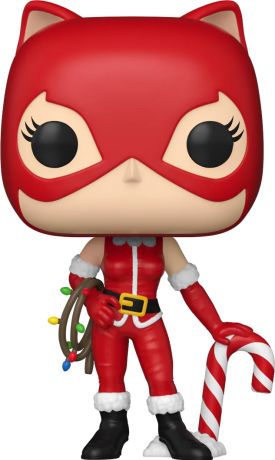 Figurine Funko Pop DC Super-Héros #525 Catwoman Noël