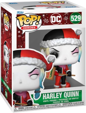 Figurine Funko Pop DC Super-Héros #529 Harley Quinn Noël