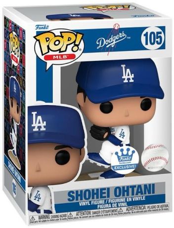 Figurine Funko Pop MLB : Ligue Majeure de Baseball #105 Shohei Ohtani (Dodgers)