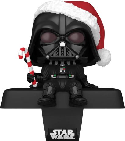 Figurine Funko Pop Star Wars : Noël Dark Vador - Porte-Chaussette de Noël