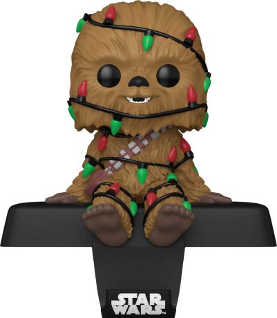 Figurine Funko Pop Star Wars : Noël Chewbacca - Porte-Chaussette de Noël