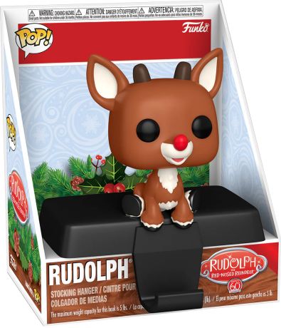 Figurine Funko Pop Rudolphe le renne au nez rouge (1964) Rudolphe - Porte-Chaussette de Noël