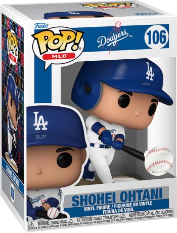 Figurine Funko Pop MLB : Ligue Majeure de Baseball #106 Shohei Ohtani (Dodgers)