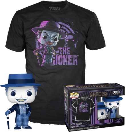 Figurine Funko Pop DC Super-Héros #337 Le Joker (Batman 1989) - T-shirt