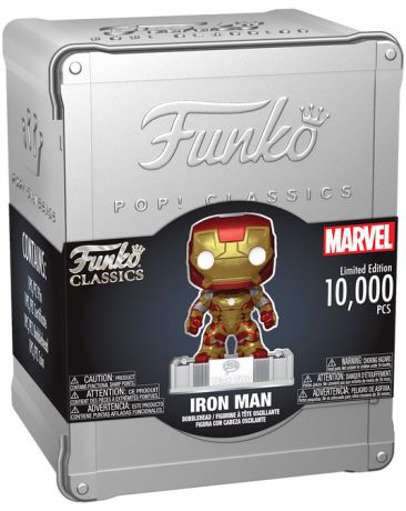 Figurine Funko Pop Marvel Comics #01 Iron Man - Classic
