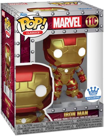 Figurine Funko Pop Marvel Comics #01 Iron Man - Classic