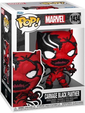 Figurine Funko Pop Marvel Comics #1434 Black Panther - Carnagizé