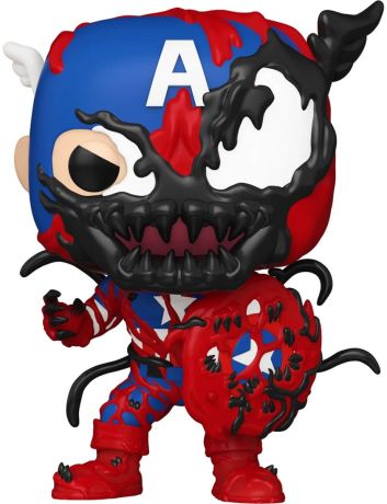 Figurine Funko Pop Marvel Comics #1436 Captain America - Carnagizé