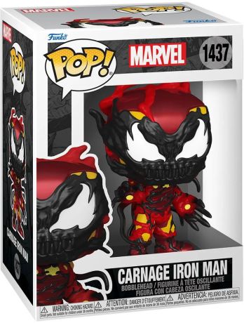 Figurine Funko Pop Marvel Comics #1437 Iron Man - Carnagizé