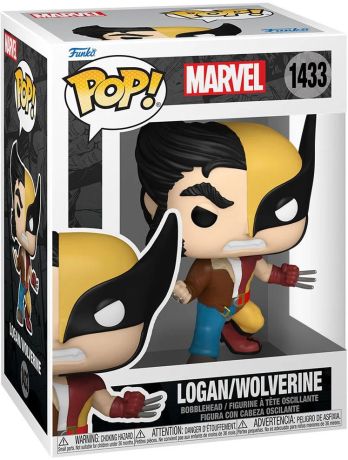 Figurine Funko Pop Marvel Comics #1433 Wolverine/Logan (Moitié)