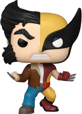 Figurine Funko Pop Marvel Comics #1433 Wolverine/Logan (Moitié)