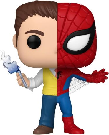Figurine Funko Pop Marvel Comics #1432 Spider-Man/Peter Parker (Moitié)