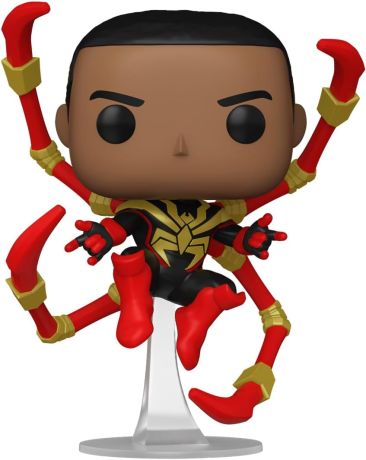 Figurine Funko Pop Marvel Comics #1448 Miles Morales Iron Spider [Chase]