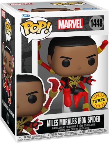Figurine Funko Pop Marvel Comics #1448 Miles Morales Iron Spider [Chase]