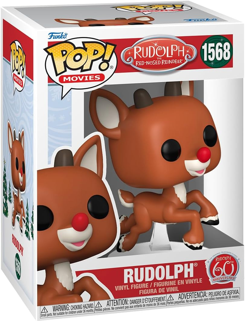 Figurine Pop Rudolphe le renne au nez rouge (1964) #1558 pas cher ...
