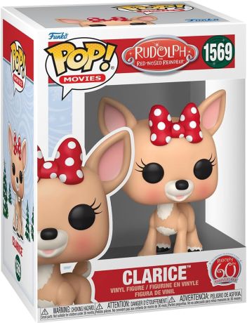 Figurine Funko Pop Rudolphe le renne au nez rouge (1964) #1569 Clarice