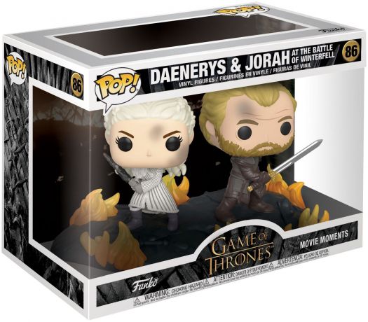Figurine Funko Pop Game of Thrones #86 Daenerys et Jorah à la bataille de Winterfell