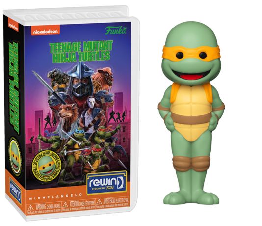 Figurine Funko Blockbuster Rewind Tortues Ninja Michelangelo