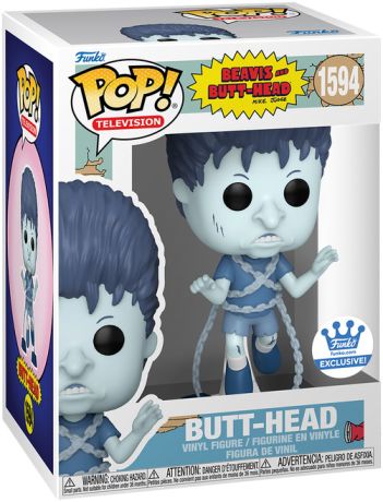 Figurine Funko Pop Beavis et Butt-Head #1594 Butt-Head (Fantôme)