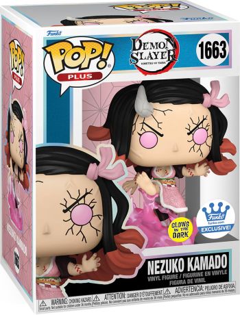 Figurine Funko Pop Demon Slayer #1663 Nezuko Kamado - Glow in the Dark