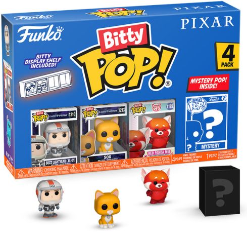 Figurine Funko Pop Pixar Bitty Pop (série 1)