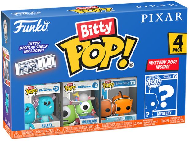 Figurine Funko Pop Pixar Bitty Pop (série 2)