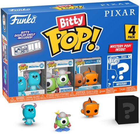 Figurine Funko Pop Pixar Bitty Pop (série 2)