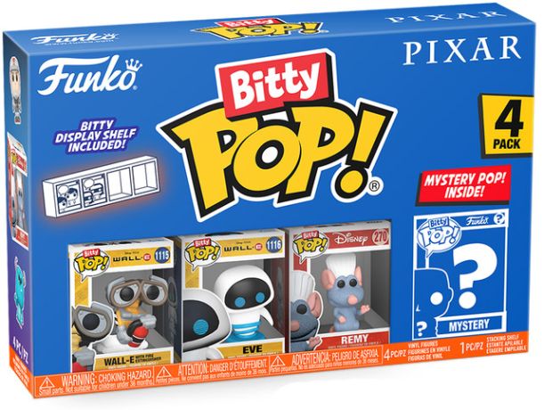 Figurine Funko Pop Pixar Bitty Pop (série 4)