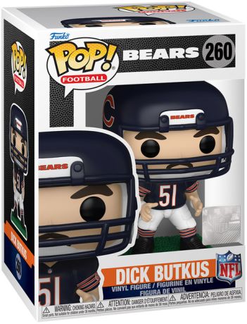 Figurine Funko Pop NFL #260 Dick Butkus