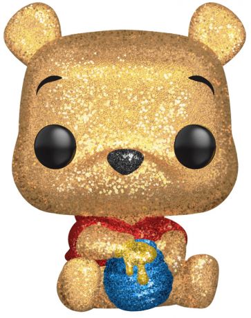 Figurine Funko Pop Winnie l'Ourson [Disney] #252 Winnie l'Ourson assis - Diamond Glitter