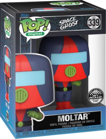 Figurine Funko Pop Cartoon Network #339 Moltar - Digital Pop