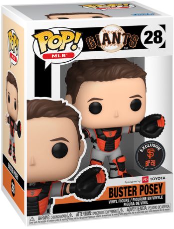 Figurine Funko Pop MLB : Ligue Majeure de Baseball #28 Buster Posey