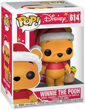 Figurine Pop Winnie l'Ourson [Disney] #614 pas cher : Winnie l'Ourson en  père noël