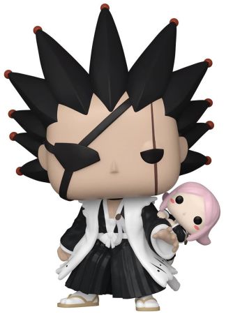 Figurine Funko Pop Bleach #1730 Kenpachi Zaraki avec Yachiru Kusajishi