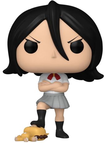 Figurine Funko Pop Bleach #1731 Rukia Kuchiki standing sur Kon