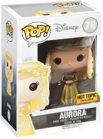 Figurine Funko Pop Disney #78 Aurora - Métallique