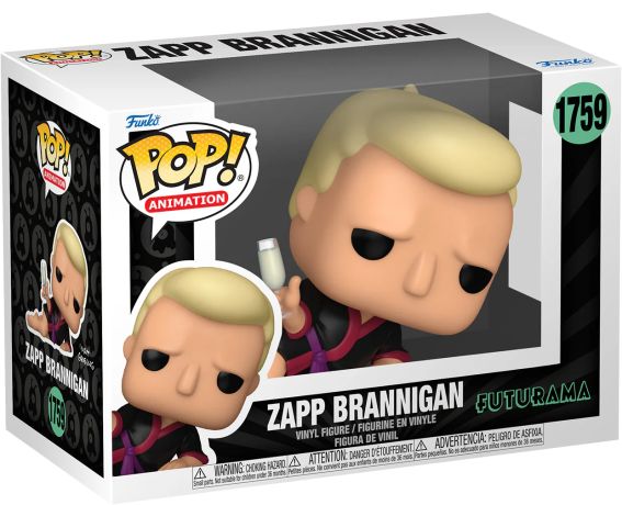 Figurine Funko Pop Futurama #1759 Zapp Brannigan