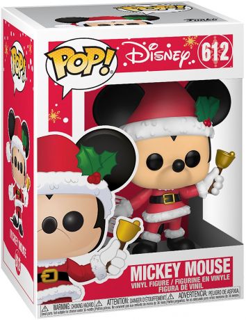 Figurine Funko Pop Mickey Mouse [Disney] #612 Mickey Mouse en père noël 