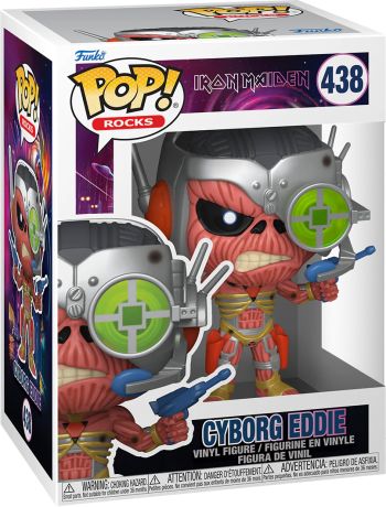 Figurine Funko Pop Iron Maiden #438 Cyborg Eddie