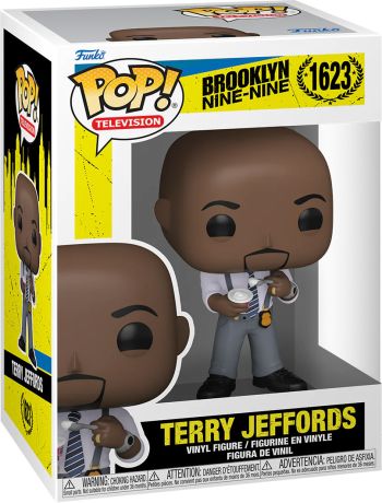 Figurine Funko Pop Brooklyn Nine-Nine #1623 Terry Jeffords avec yaourt